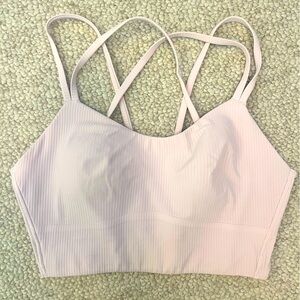 Lululemon like a cloud bra. Size 8 pink b/c cup.